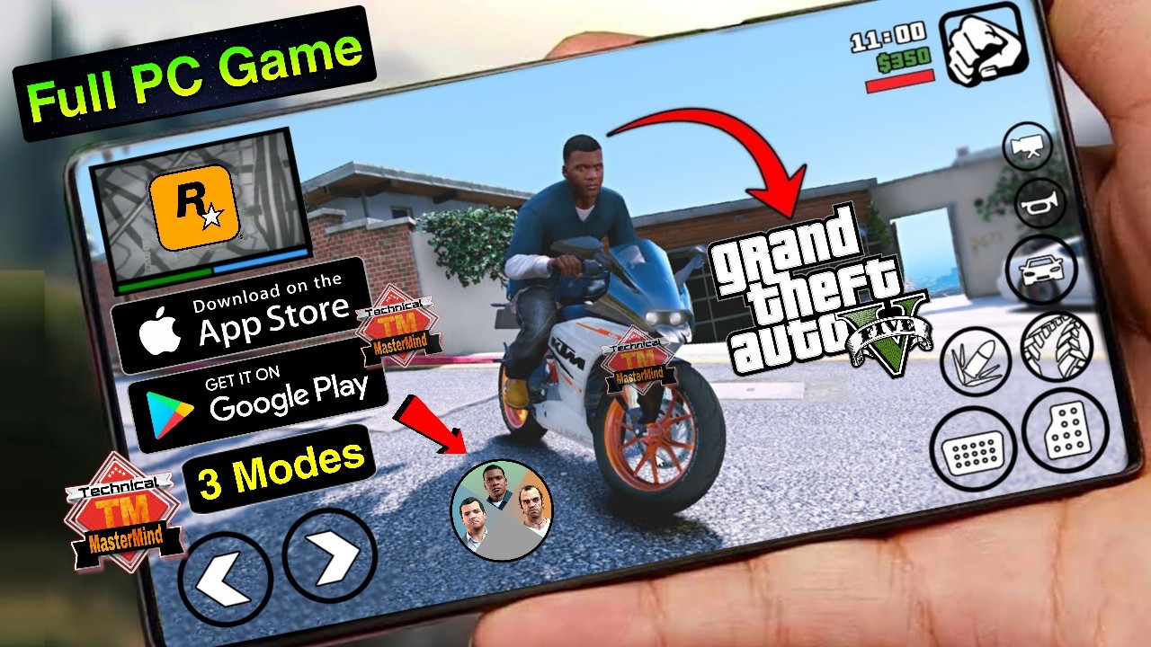 How to Download GTA 5 Mobile Full PC Game By Aman Lalani 100% Working  Premium 2022 – Technical Masterminds